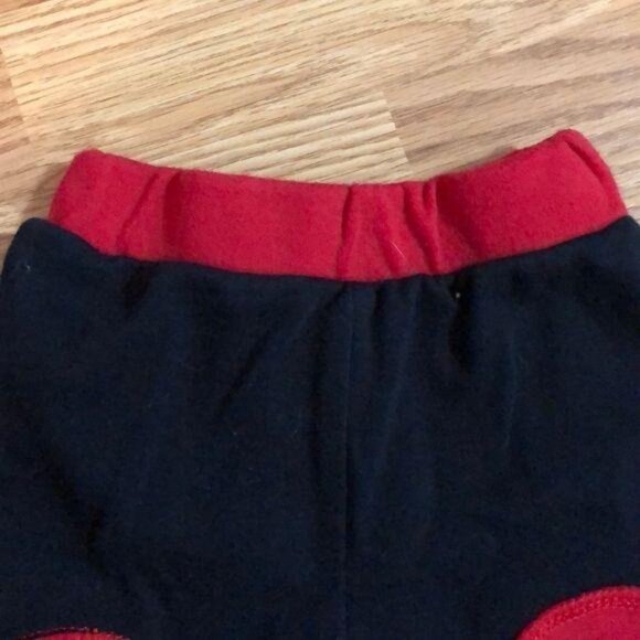 Disney Baby Mickey Mouse Bodysuit & Pants Set 0-3M Cotton/Polyester Black/Red - Picture 8 of 8